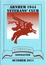 ARNHEM 1944 VETERANS' CLUB NEWSLETTER : OCTOBER 2011