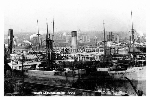 Rp08474 ships barry - ships, docks