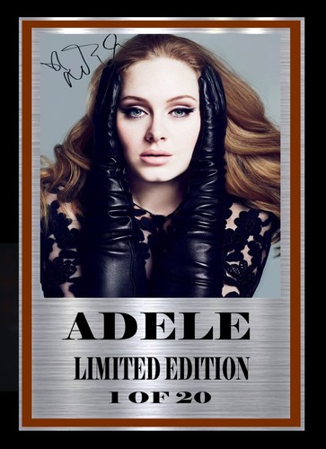 Adele signed limited - signed,