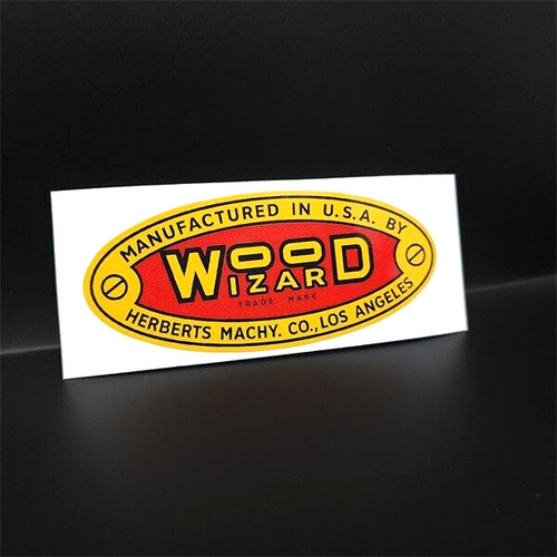 Wood wizard bandsaw decal - bandsaw,