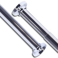 Chrome Shower Curtain Rail Rod
