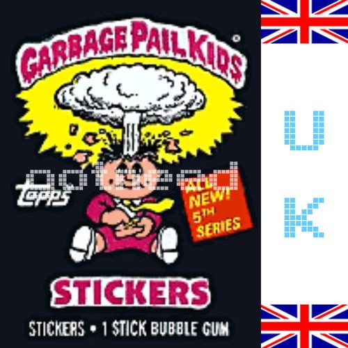 1987 garbage pail kids - garbage,