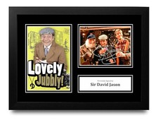 Sir David Jason Signed A4