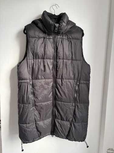 Zara black padded - , longline