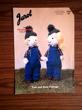 KNITTING PATTERN - THE POSTMAN PAT COLLECTION BY JAROL