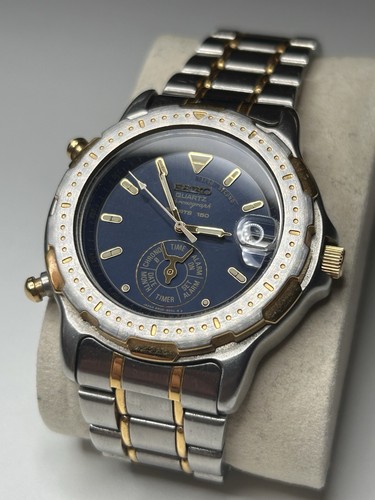 Seiko men chronograph - men's,