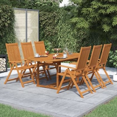 Dining set reclining chairs - 7,
