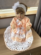 Baby Dress Cardigan  Headband