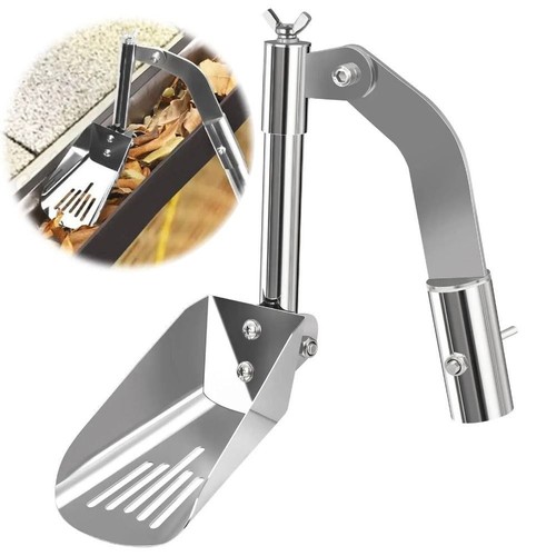 Rustproof gutter cleaning - gutter,