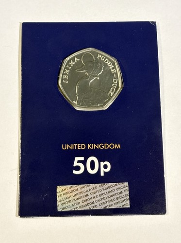 Jemima puddle duck 50p - 50p, coin