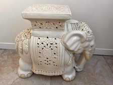 Vintage Elephant Ceramic Plant