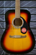 Fender Dreadnought Acoustic Guitar & Gig Bag in Sunburst - FA-125