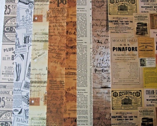 Sheets mixed card stock - 8,