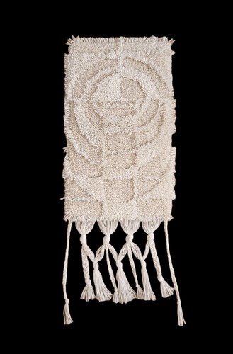 Vintage wool rug - rug, wall
