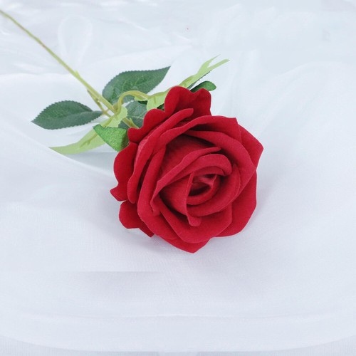 1pc artificial single rose bud - single,