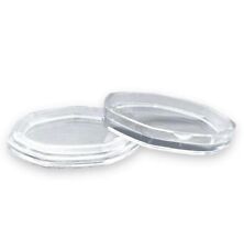 50p Clear Coin Capsules /