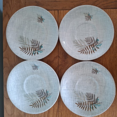 Vintage meakin 5cm saucers - vintage, 16.5cm