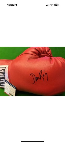 Signed don king boxing glove - boxing,