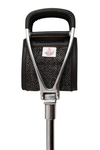 Harris tweed leather - tweed,