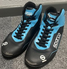 Sparco K-Pole Blue Black Racing Kart Boots - Size UK 5.5
