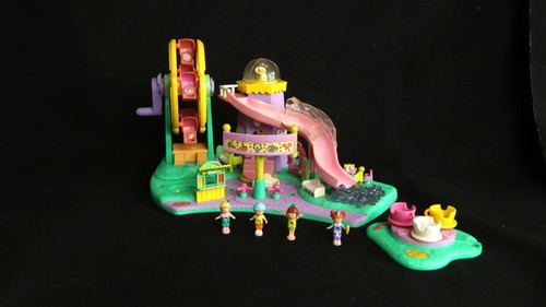 Vintage polly pocket rides n - pocket,