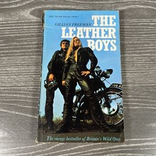 The leather boys book - book, |