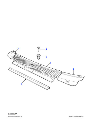 Land rover genuine pad - land,