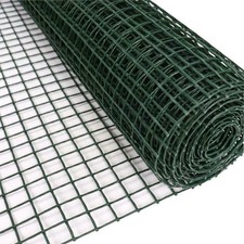 10M Welded Wire Mesh 1"x1" Galvanised Fence Aviary Rabbit Hutch Run Coop Chicken