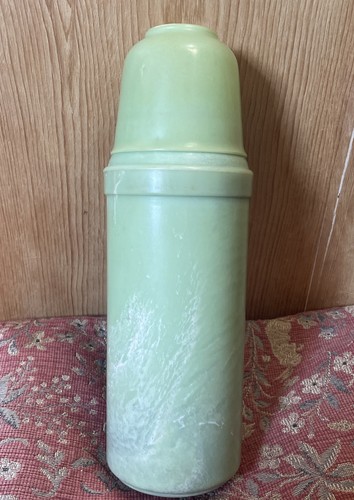 Vintage green marbled bakelite - vintage,