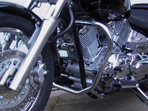 Crash bar guards yamaha xvs - crash,