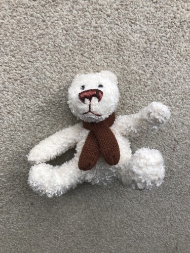 Bhs white brown teddy bear - bhs,