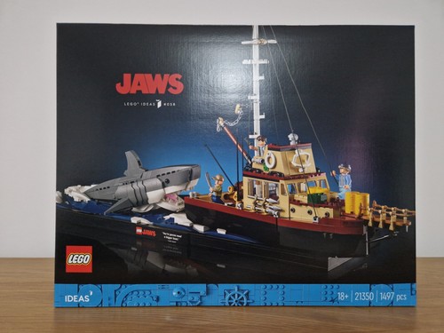 Lego ideas jaws 21350 set - jaws,
