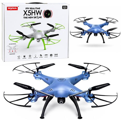 Drone x5hw syma blue - rc,
