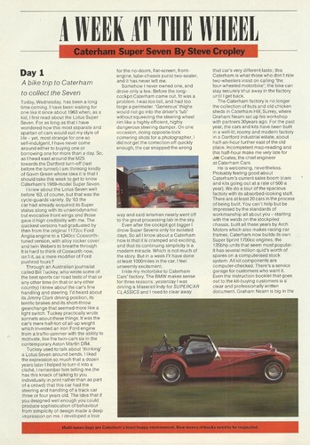 Caterham super seven original - caterham,