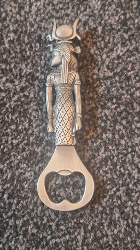 Vintage egyptian goddess metal - goddess,