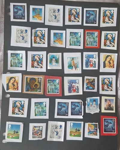 100 2nd class stamps - x,