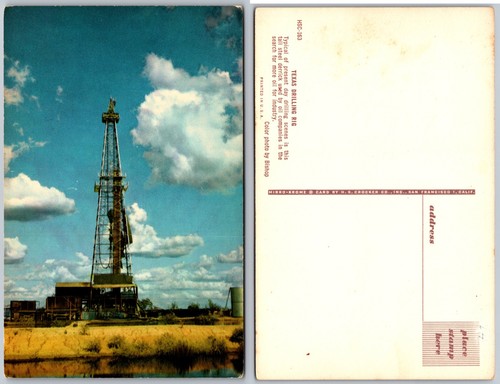 Texas oil well drilling rig - texas,