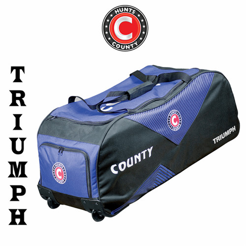 Hunts county cricket wheel bag - cricket,