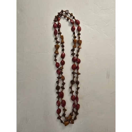 Vintage boho natural wood seed - natural,
