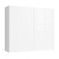 Gloss White Slab Door 1000mm