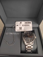 Tag Heuer Men's Carrera Calibre 5 Automatic Watch Stainless Steel.