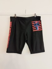 Vintage 90s Nike International Workout/Running/Bike Shorts - Black Lycra Medium
