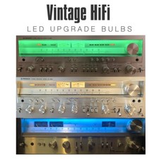 x2 LED VU Fuse Lamp Bulb Audio