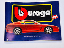 Burago Catalog of Diecast