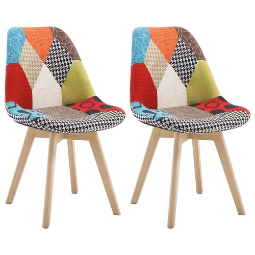 Woltu patchwork linen - woltu, 1/2/4x