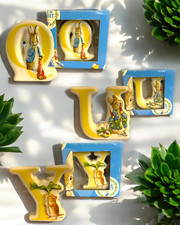 Beatrix Potter Ceramic Letters