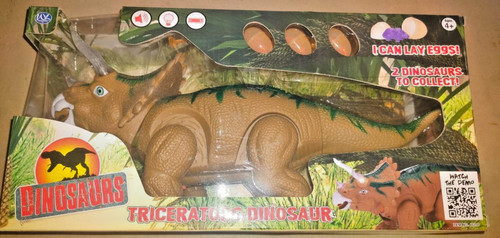 37cm triceratops dinosaur toy - triceratops,