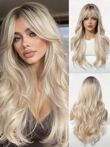 Blonde wig inch heat - inch,