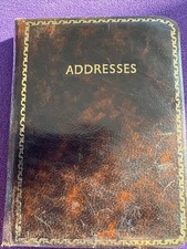 Vintage Pocket Leather Address