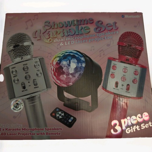 Showtime karaoke set piece - set,